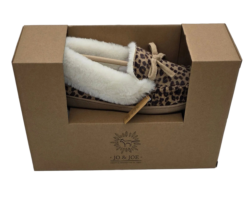 Womens Leopard mocc