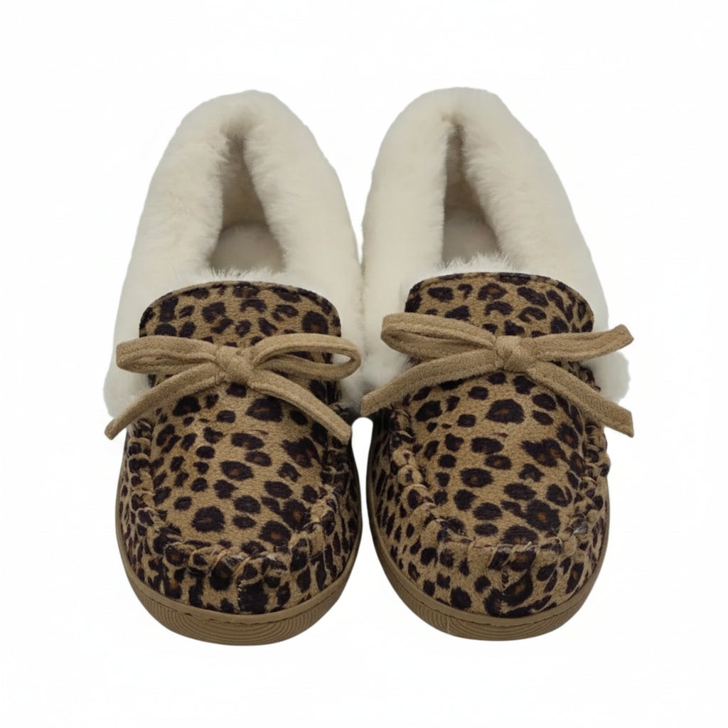 Womens Leopard mocc