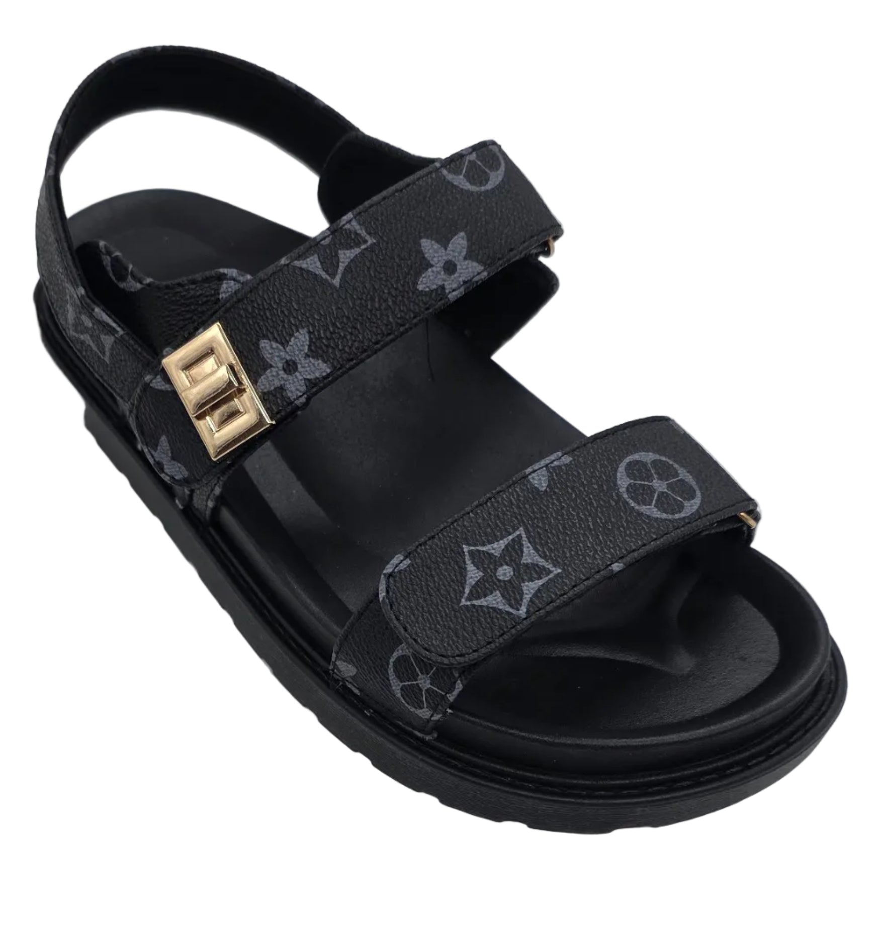BLACK WOMENS SANDALS