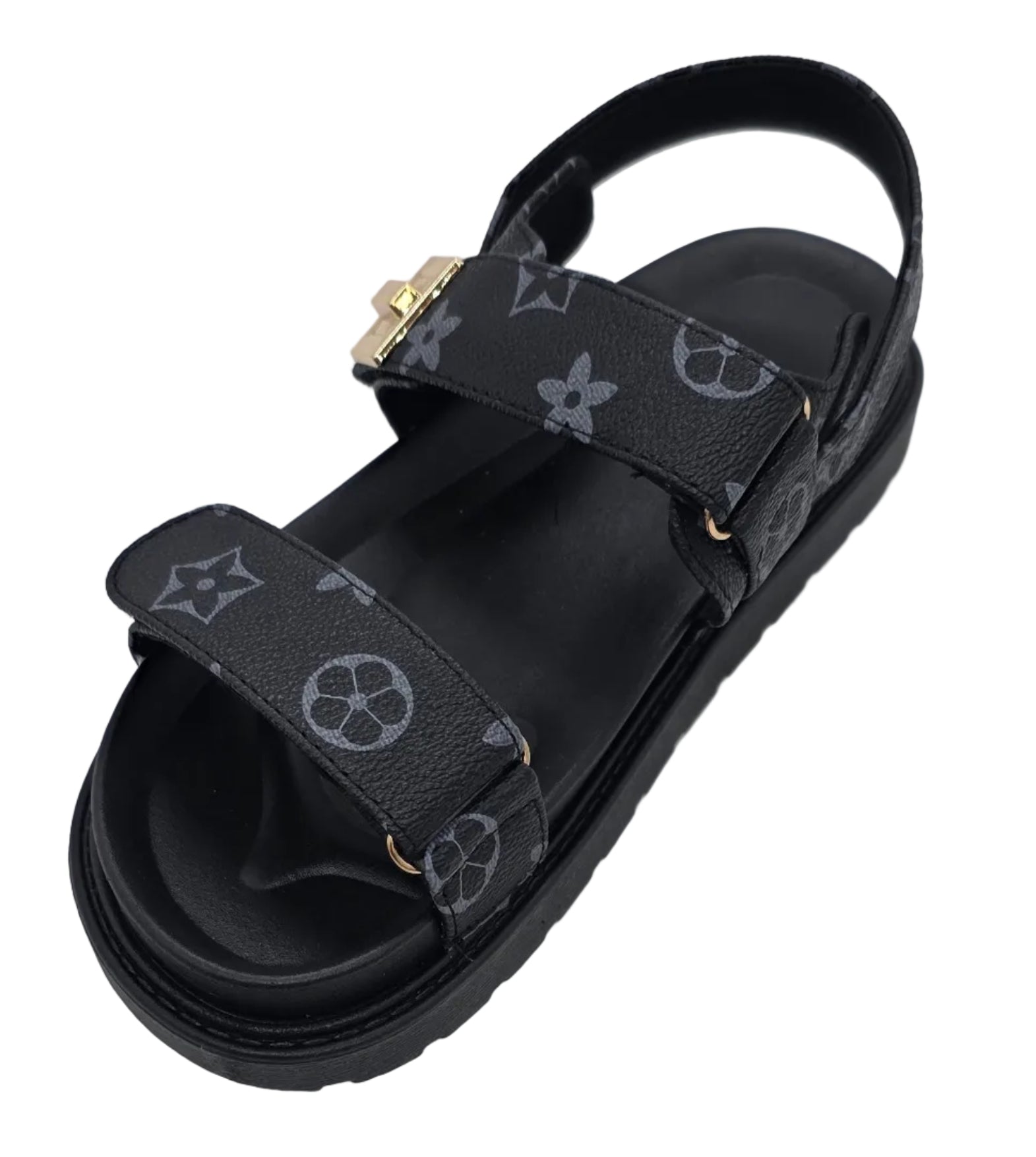 BLACK WOMENS SANDALS