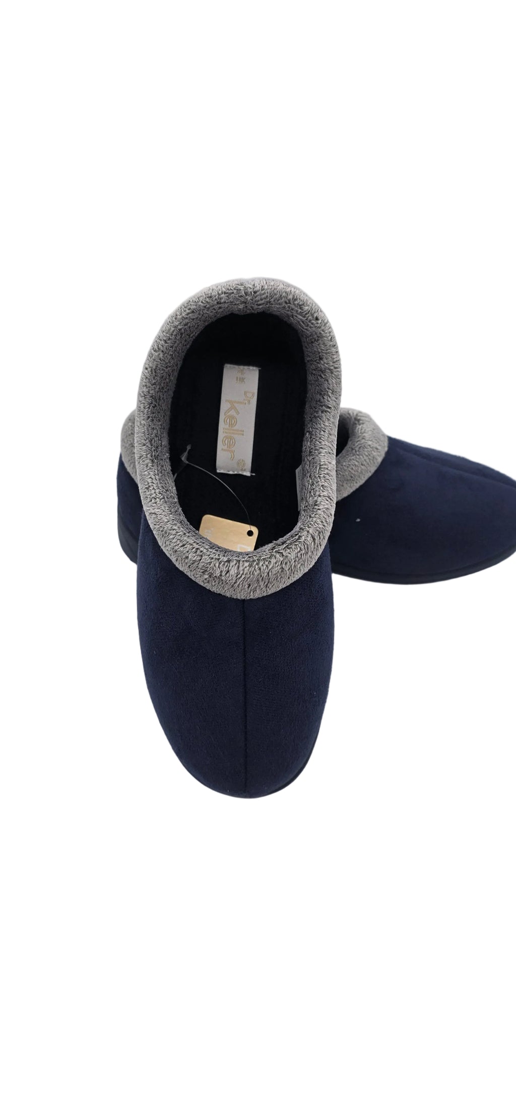 Women's Cosy Faux Fur Slippers – Navy