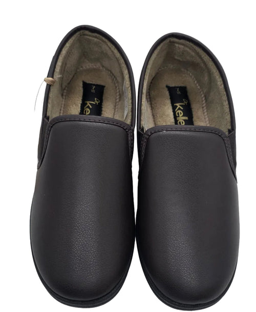Dr. Keller Men's Slip-On Comfort Shoe – Brown