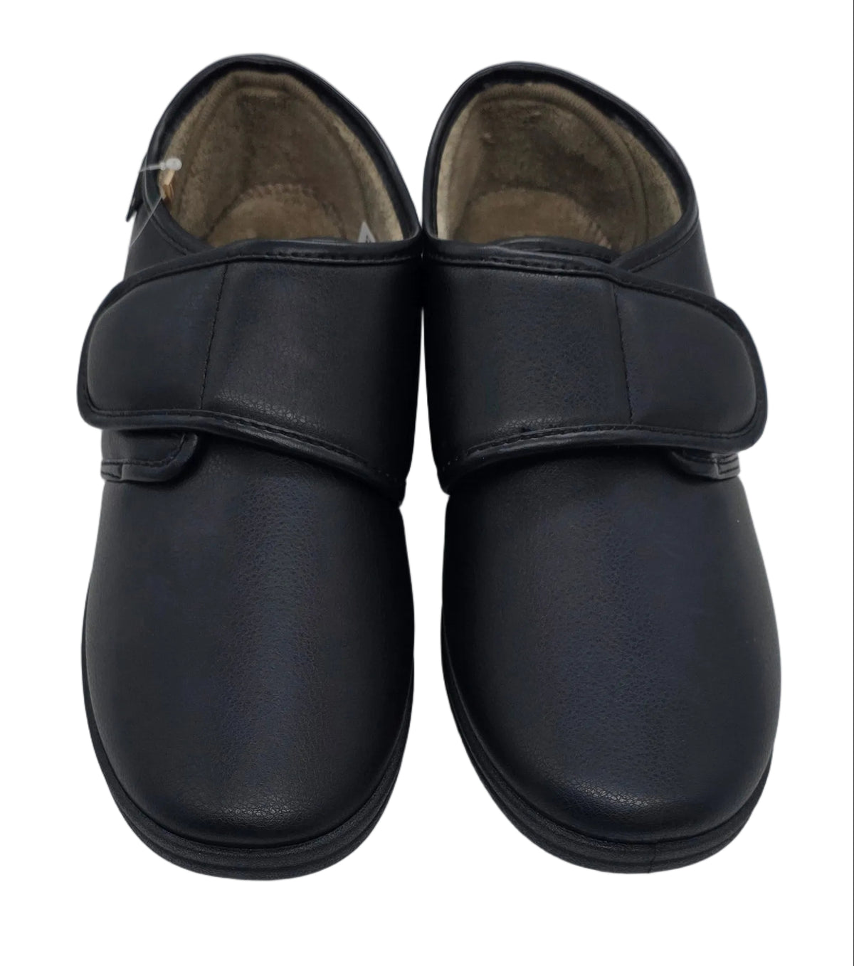Dr. Keller Men's Velcro Comfort Shoe – Black