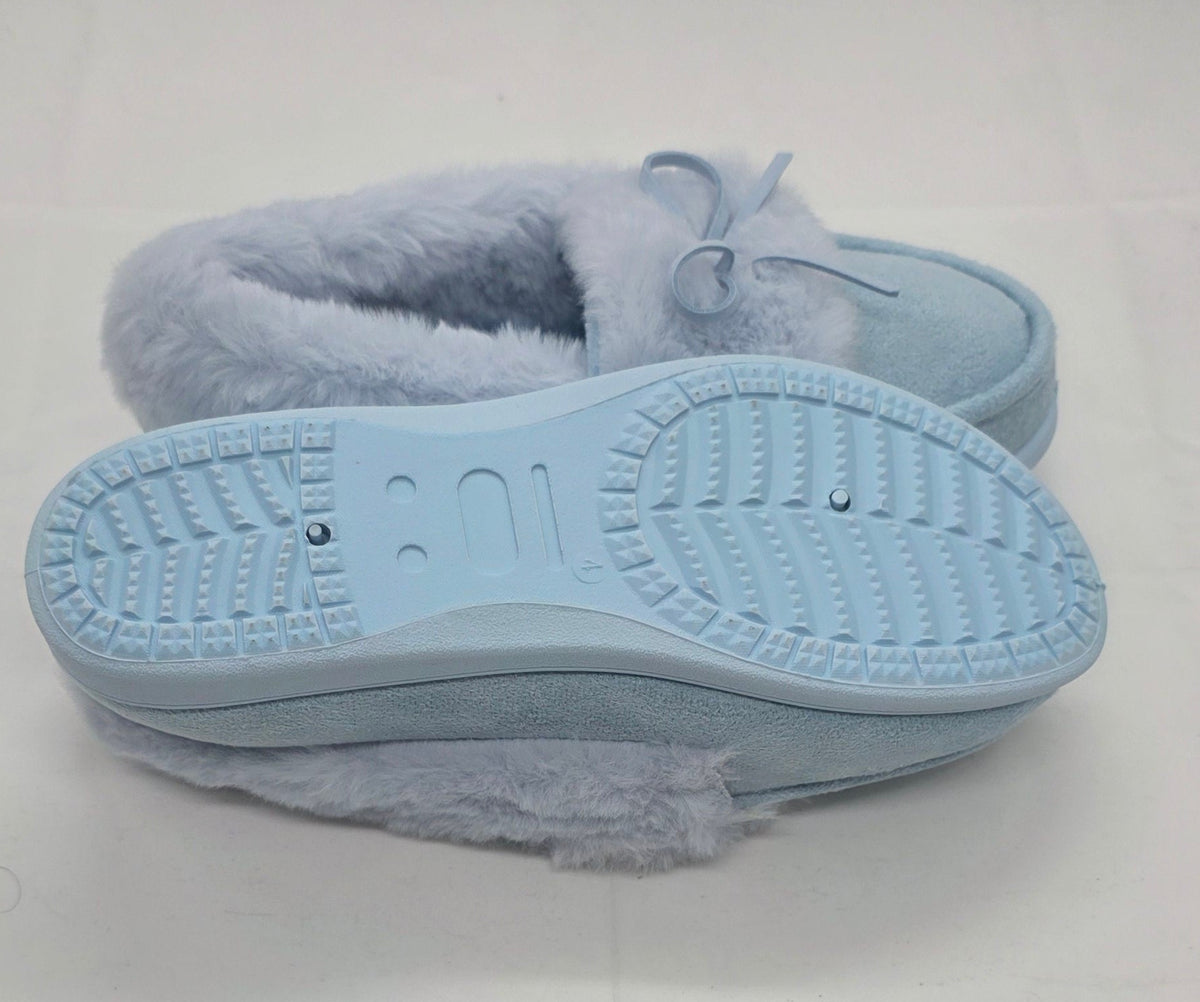 WOMENS MOCCASIN SLIPPERS